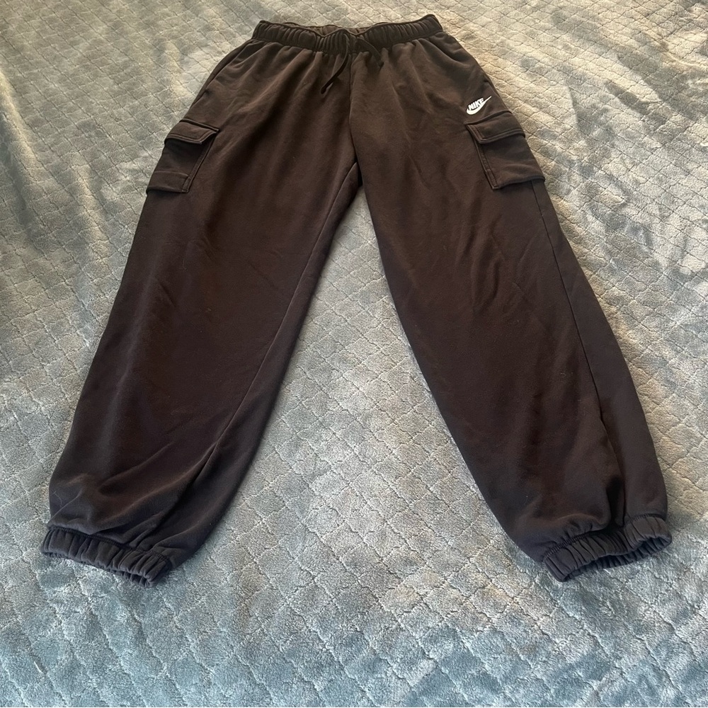 Nike Black Cargo Joggers for Men S